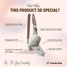 Load image into Gallery viewer, The Samantha Sling Crossbody - Faux Leather Designs