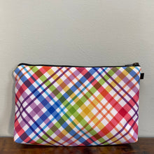 Load image into Gallery viewer, Pouch - Plaid, Colorful Tartan