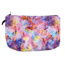 Load image into Gallery viewer, Pouch - Floral Rainbow Tie Dye
