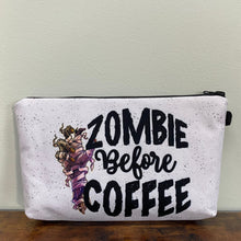Load image into Gallery viewer, Pouch - Coffee, Zombie Before Coffee