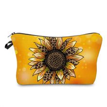 Load image into Gallery viewer, Pouch - Animal Print Sunflower Bright Yellow