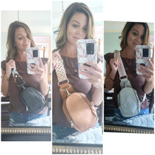 Load image into Gallery viewer, The Samantha Sling Crossbody - Faux Leather Designs