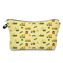 Load image into Gallery viewer, Pouch - Trucks, Yellow Construction
