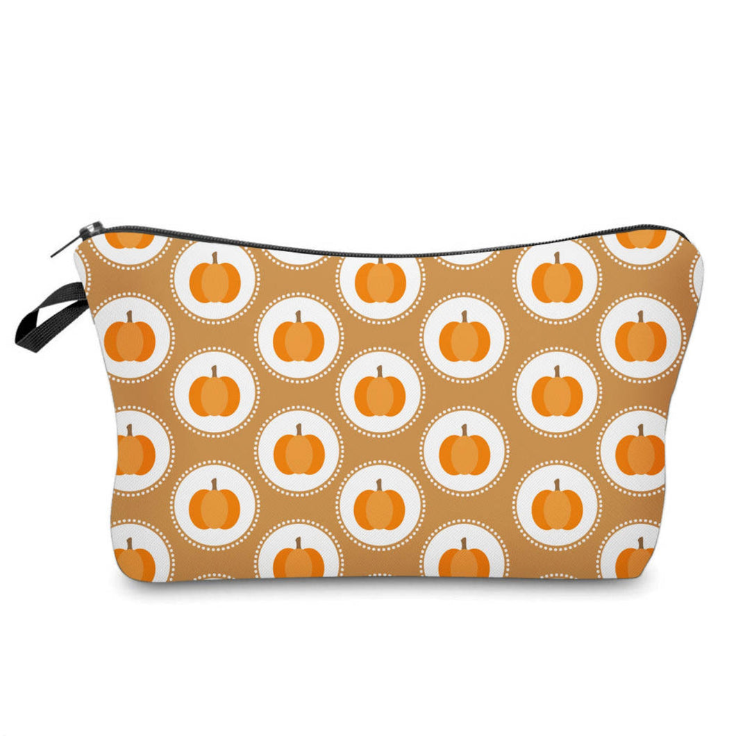 Pouch - Pumpkin Circles