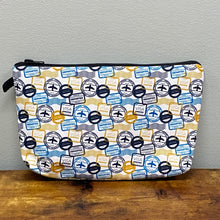 Load image into Gallery viewer, Pouch - Travel, Passport Stamps
